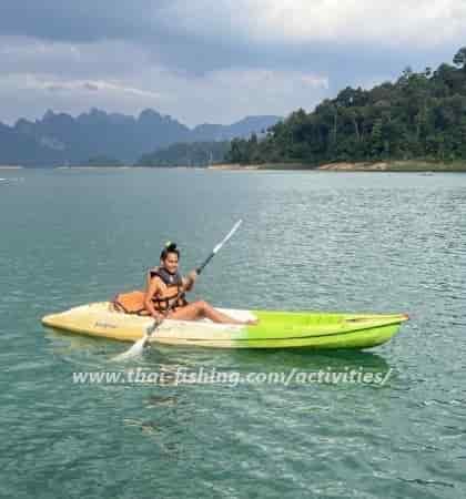 Kayak Adventure Serenity Awaits at Cheow Lan Lake