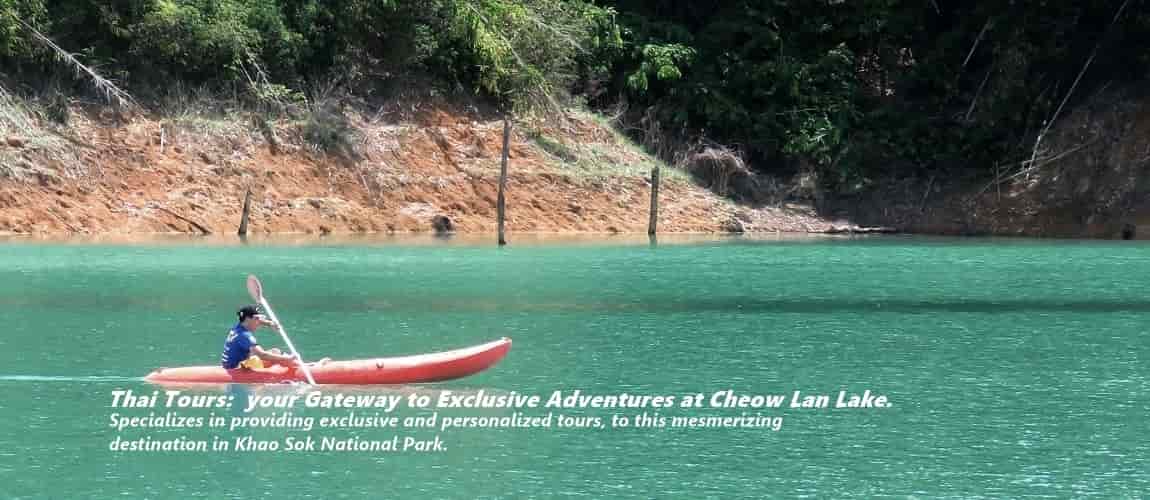 Kayak Adventure Serenity Awaits at Cheow Lan Lake