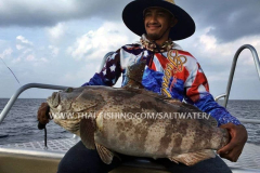 Jigging Fiskeri Similan Islands Thailand