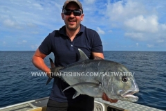 GT Fishing Similan Islands Thailand