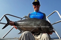 GT Popper Fishing Similan Islands Thailand
