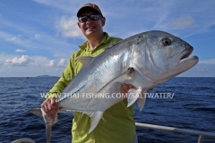 Giant Trevally Fishing Similan Islands Thailand