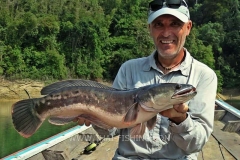 Giant Snakehead Fly-Fishing - Jungle Lake Fly Fishing Thailand