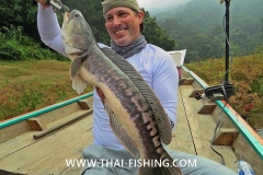 Giant Snakehead - Jungle Lake Fishing Thailand