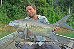 Mahseer Fly Fishing - Jungle Lake Fly Fishing Thailand
