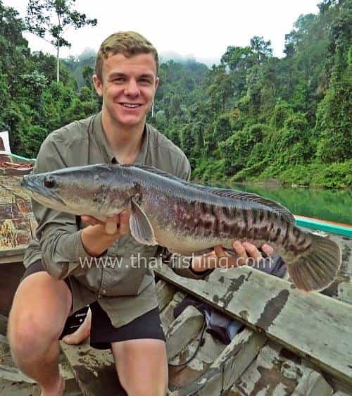 Giant Snakehead on Lure Thailand - Freshwater Fishing Report 9