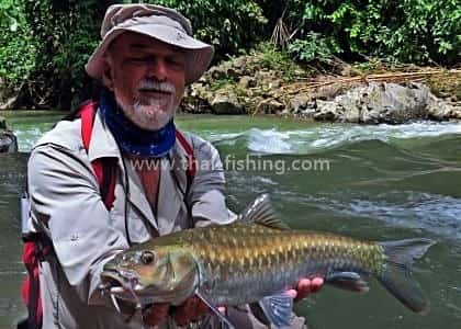 Fishing Thailand Mahseer Fly Fishing