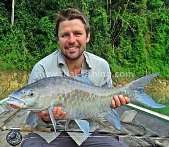 Fly Fishing Thailand - Mahseer Fly Fishing - Thai Fishing